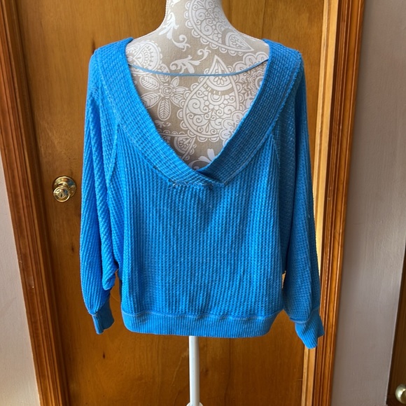 NWOT Free People We the Free thermal top. Size XS - Picture 5 of 5